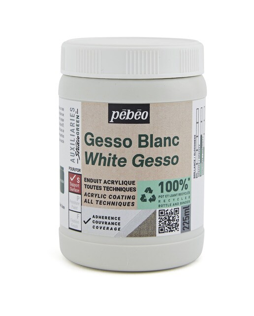 Gesso eco green 225 ml Pebeo branco 1