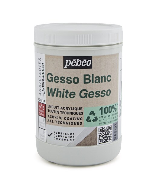 Gesso eco green 945 ml Pebeo branco 1