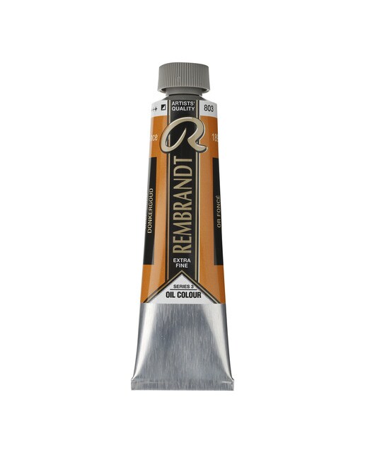 Tubo de Tinta de Óleo, 40 ml - Dourado Escuro Ouro-1