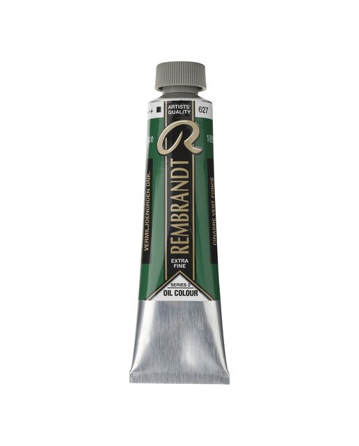 Tubo de Tinta de Óleo, 40 ml - Verde Cinabrio Escuro Verde-escuro-1