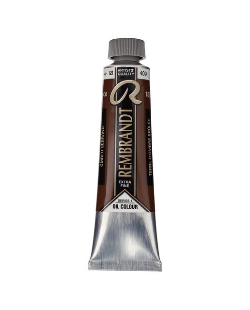 Imagen 0 de Tubo de pintura al óleo de 40 ml Rembrandt tierra sombra tostada