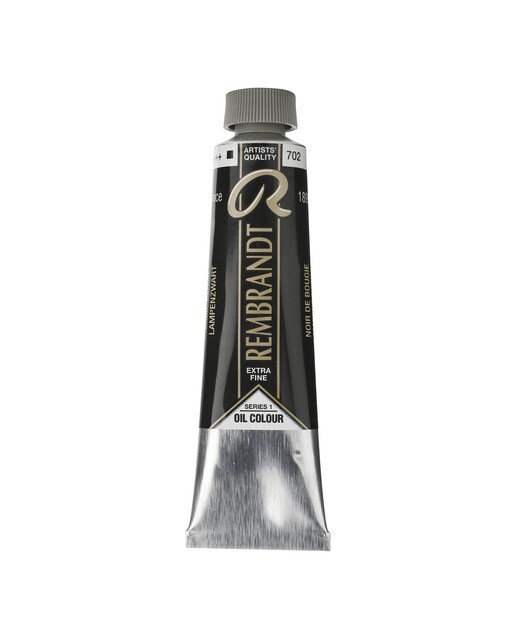 Tubo de Tinta de Óleo, 40 ml - Preto Vela Preto-1