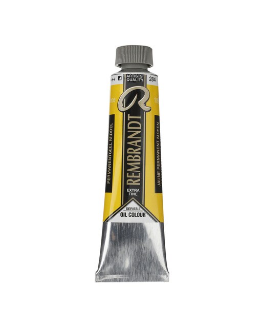 Tubo de Tinta de Óleo, 40 ml - Amarelo Permanente Médio Amarelo médio-1