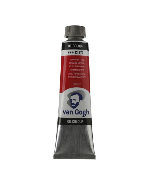 Tubo de Tinta de Óleo 40 ml - Vermelho Permanente 1