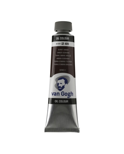Tubo de Tinta de Óleo, 40 ml - Sombra Terra 1