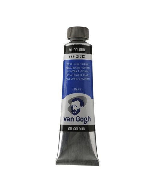 Tubo de Tinta de Óleo 40 ml - Azul Cobalto Ultramar 1