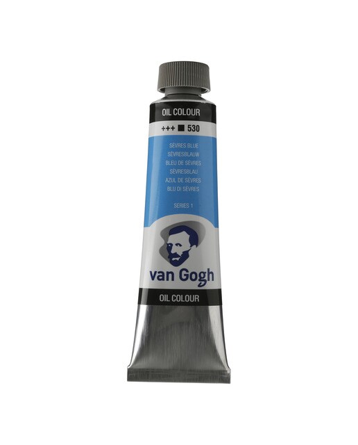 Tubo de Tinta de Óleo, 40 ml - Azul de Sèvres 1