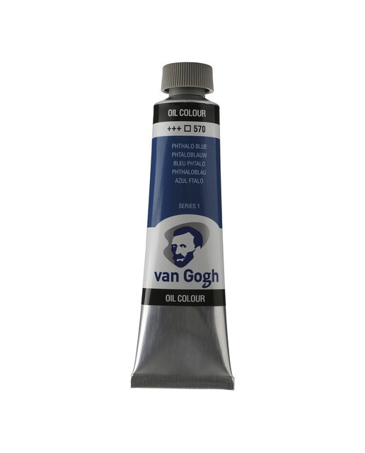 Tubo de Tinta de Óleo 40 ml - Azul Ftalo 1