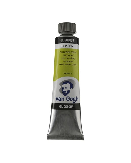 Tubo de Tinta de Óleo 40 ml - Verde Amarelado 1