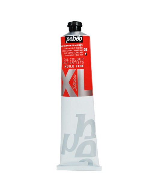 Tubo de Óleo Fino XL 200 ml - Vermelho-Claro Vermelho-claro-1