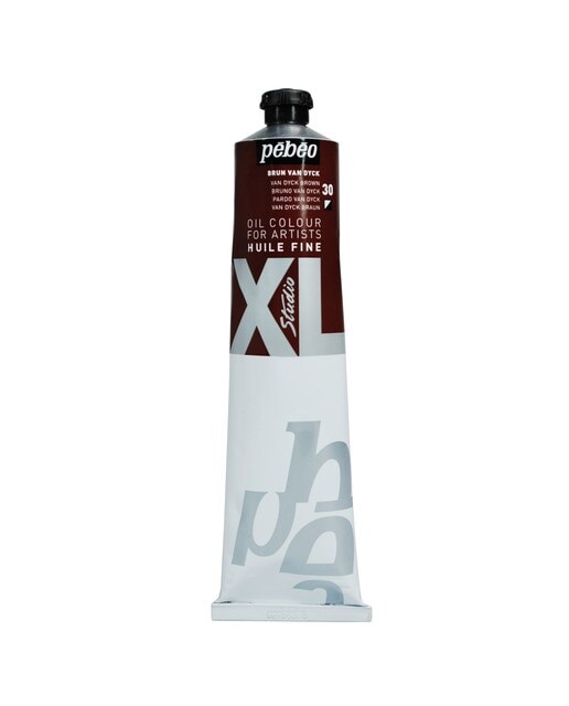 Tubo de Óleo Fino XL 200 ml - Castanho Van Dyck Castanho-1