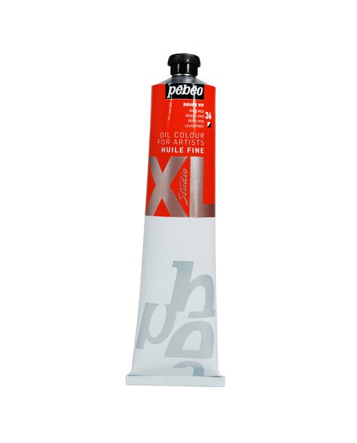 Tubo de Óleo Fino XL 200 ml - Vermelho Vivo Vermelho vivo-1
