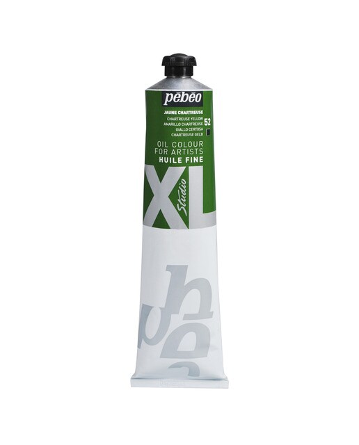 Tubo de Óleo Fino XL 200 ml - Amarelo Chartreuse Amarelo-1