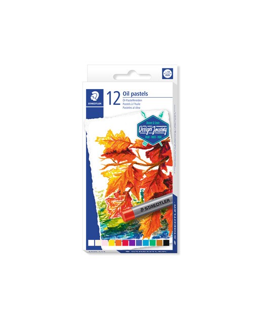 Imagem 0 de Pack com 12 Pastéis ao Óleo Cores Sortidas