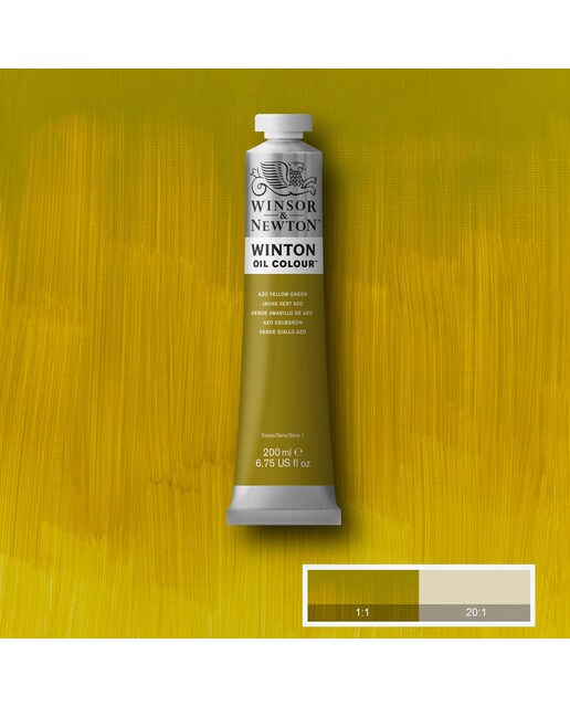 Tubo Óleo Winton 200 ml Amarelo Azo Verdoso Amarelo-2