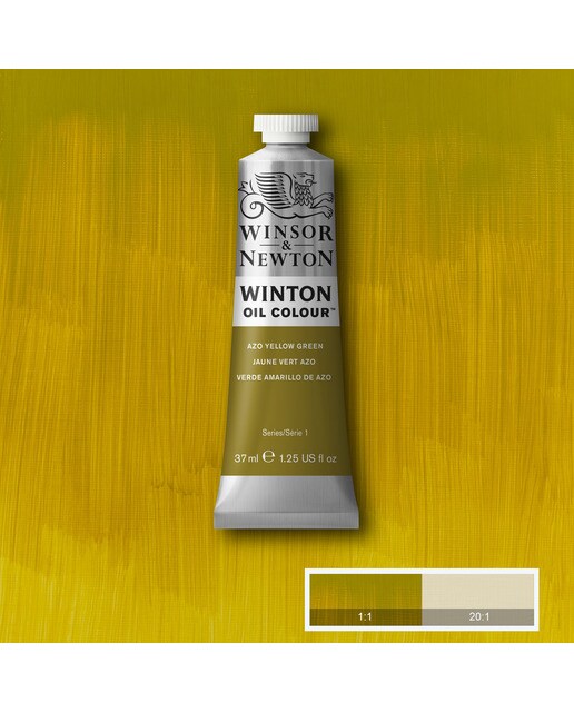 Tubo Óleo Winton 37 ml Amarelo Azo Verdoso Amarelo-2