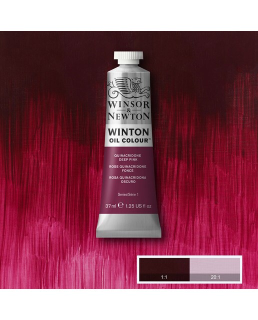 Tubo Óleo Winton 37 ml rosa-escuro Rosa-2