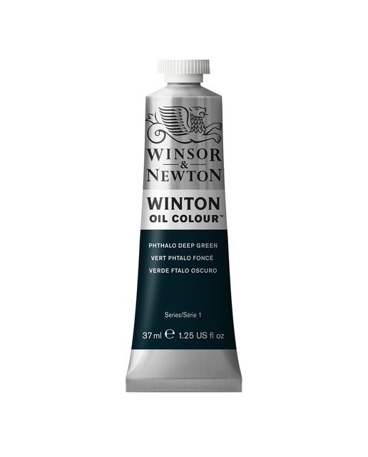Tubo Óleo Winton 37 ml verde-escuro Ftalo Verde-1