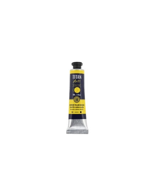 Tubo de Tinta de Óleo Extra Fine 20 ml - Amarelo-Cádmio-Médio Amarelo de Cádmio Médio-1