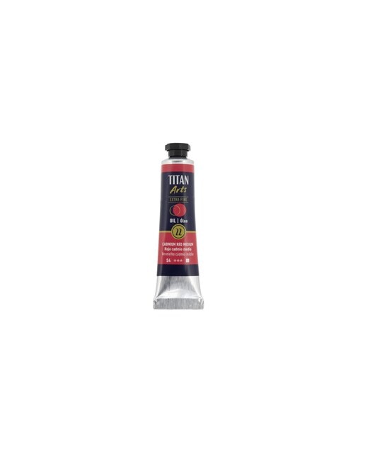 Tubo de Tinta de Óleo Extra Fine 20 ml - Vermelho-Cádmio-Médio Vermelho de Cádmio Médio-1