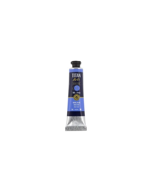 Imagen 0 de Tubo de pintura al óleo extra fine 20ml TITAN Arts azul real