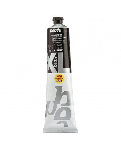 Tintas a óleo finas xl 200 ml Pebeo preto profundo 1