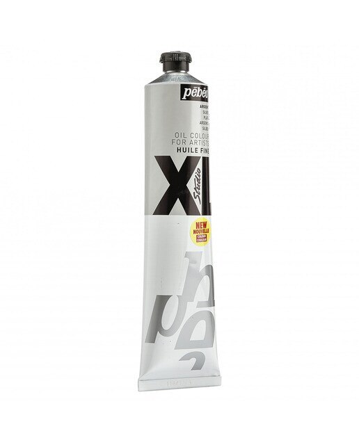 Óleo fino xl 200 ml Pebeo prateado 3