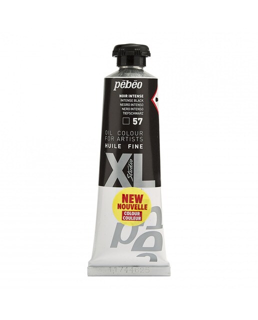 Óleo fino xl 37 ml Pebeo preto intenso 1