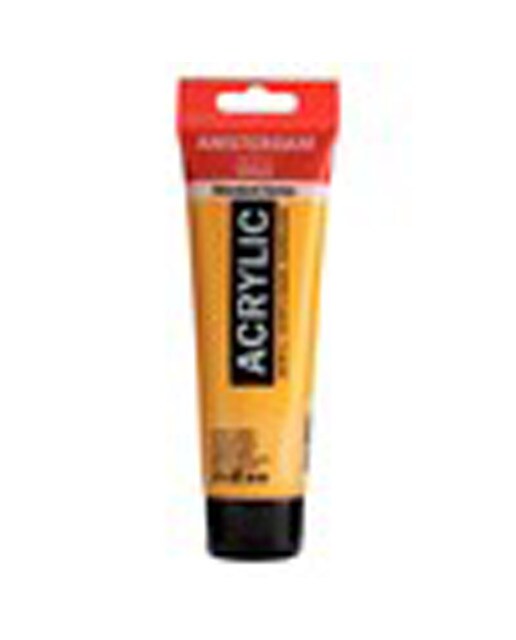 Tubo de Tinta Acrílica de 120 ml - Azo-Escuro Amarelo-1