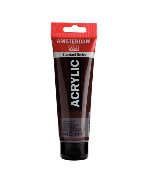 Imagem 0 de Tubo de Tinta Acrílica de 120 ml - Terra-Sombra-Torrada