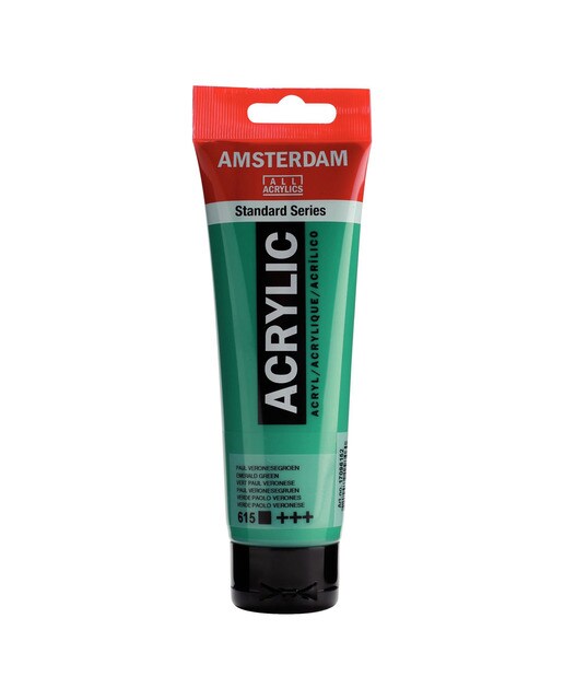 Tubo de Tinta Acrílica, 120 ml - Verde Paolo Veronese Verde-1
