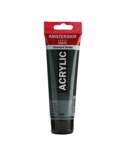 Tubo de Tinta Acrílica, 120 ml - Verde Sapo 1
