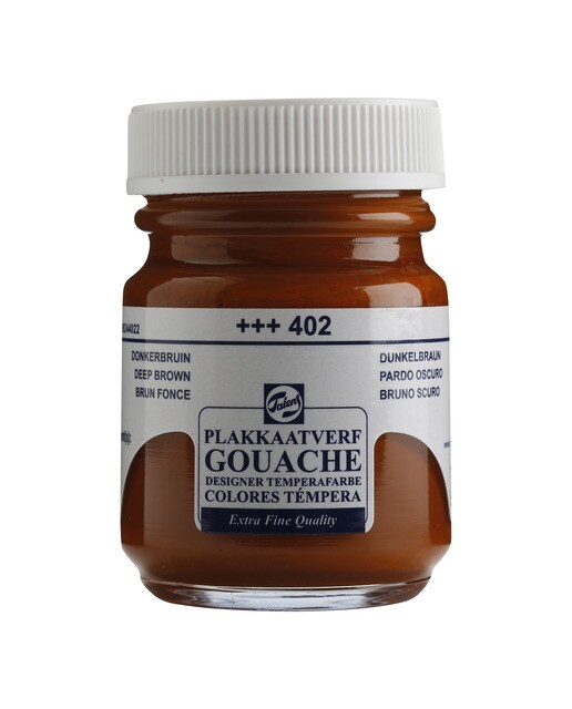 Frasco de Têmpera Extrafina de 50 ml - Pardo/Escuro Pardo-1