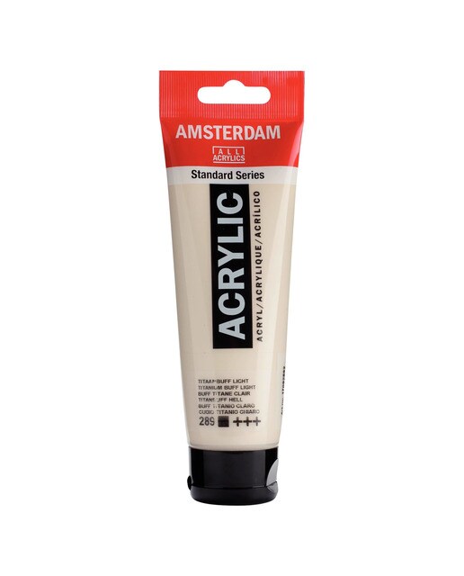 Tubo de Tinta Acrílica, 120 ml - Buff Titânio Claro 1