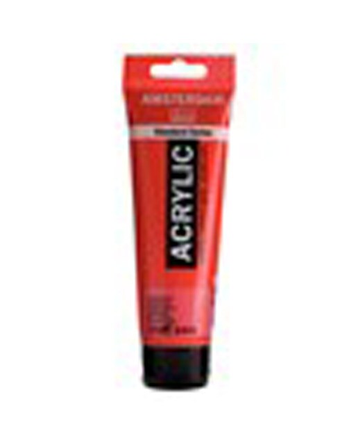 Tubo de Tinta Acrílica, 120 ml - Vermelho Pyrrole Vermelho-1