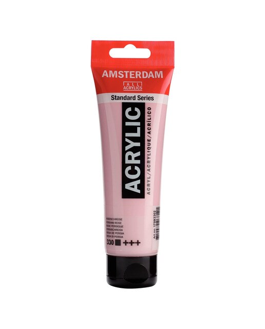 Tubo de Tinta Acrílica Amesterdão 120 ml - Rosa Pérsia Rosa-1