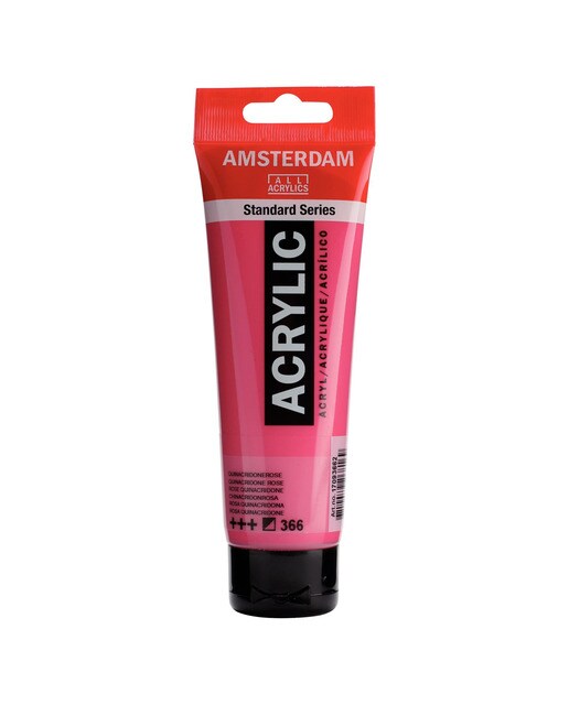 Tubo de Tinta Acrílica, 120 ml - Rosa Quinacridona Rosa-1