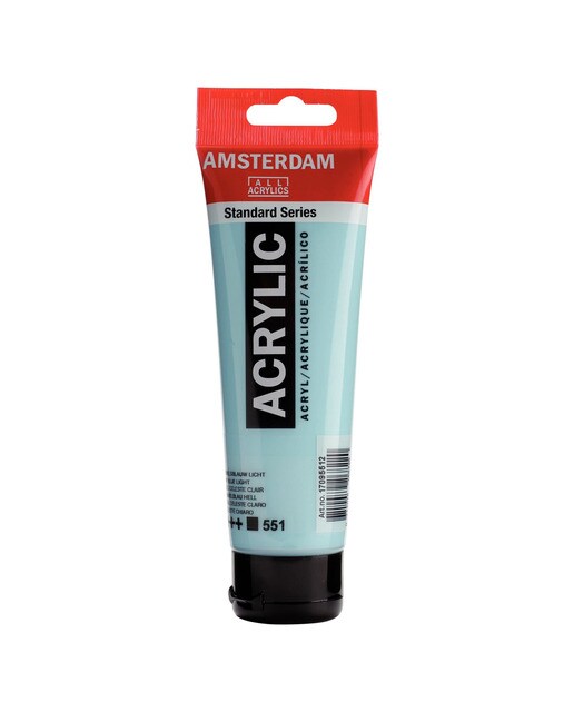 Tubo de Tinta Acrílica 120 ml - Azul Celeste Azul-celeste-1