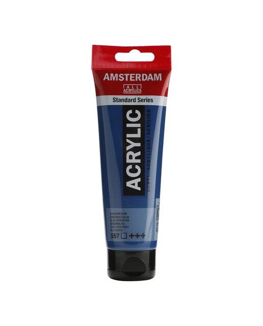 Tubo de Tinta Acrílica, 120 ml - Azul Esverdeado 1