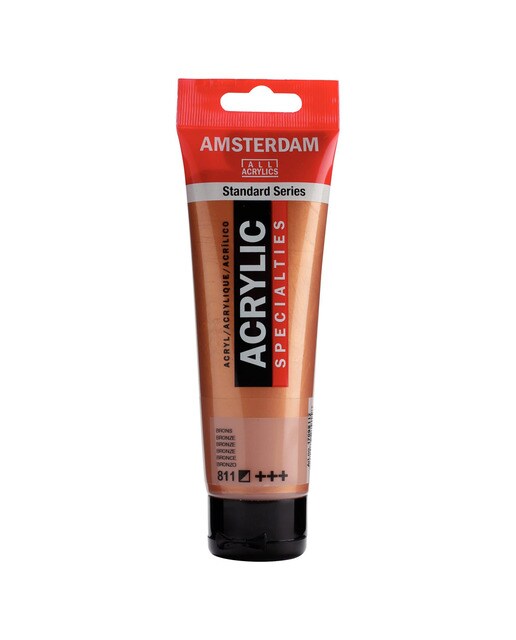 Tubo de Tinta Acrílica, 120 ml - Bronze Bronze-1