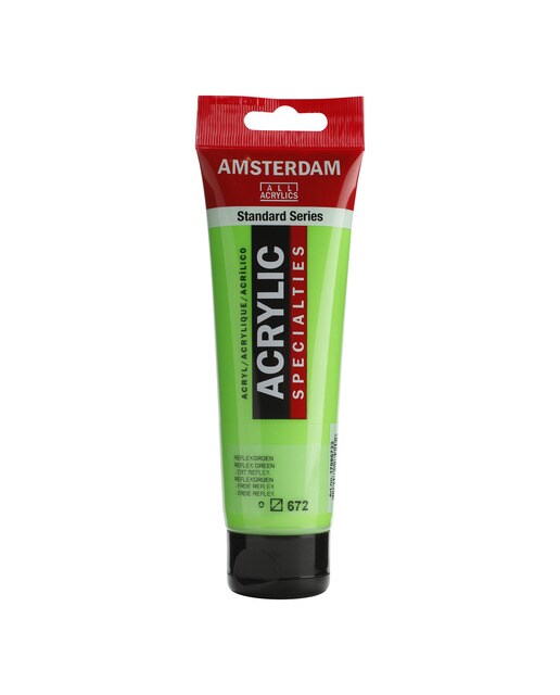 Tubo de Tinta Acrílica de 120 ml - Verde Reflex 1