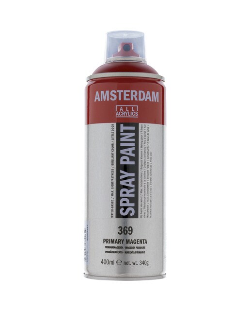 Frasco de Tinta Acrílica em Spray de 400 ml - Magenta Primário 1