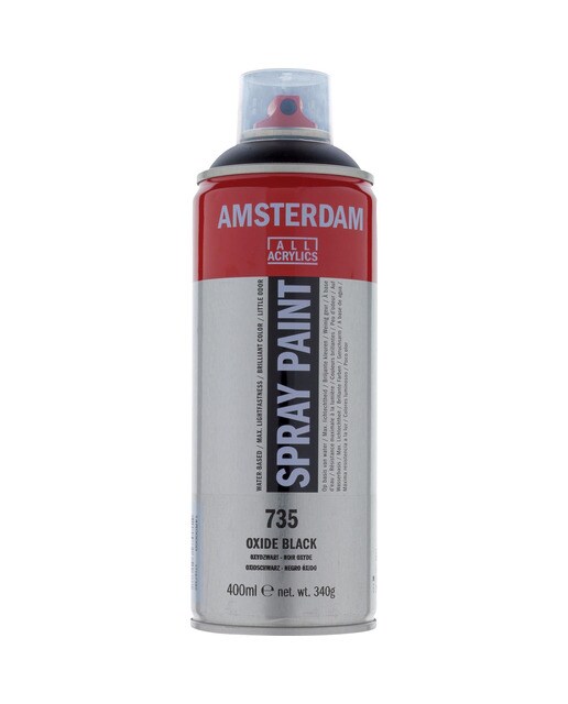 Spray de Tinta Acrílica 400 ml - Preto Óxido Preto-1