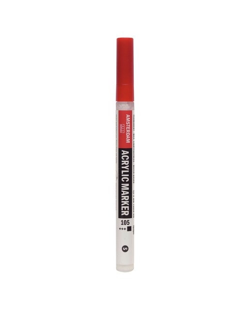 Imagem 0 de Marcador de Tinta Acrílica com Ponta de 2 mm - Branco Titânio