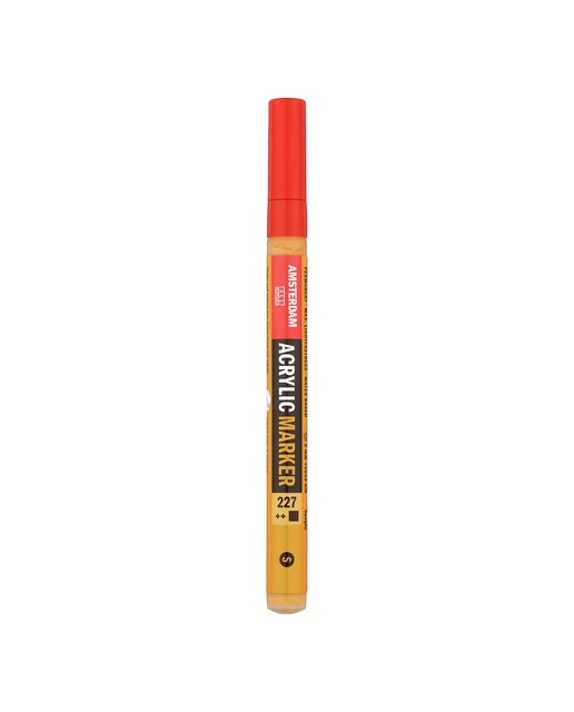 Marcador de Tinta Acrílica com Ponta de 2 mm - Ocre Amarelo Ocre-1