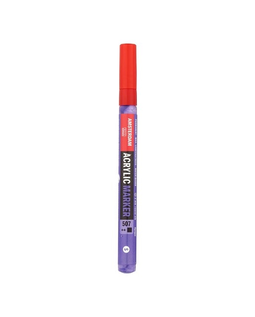 Marcador de Tinta Acrílica com Ponta de 2 mm - Azul Ultramar Violeta Azul ultramar-1