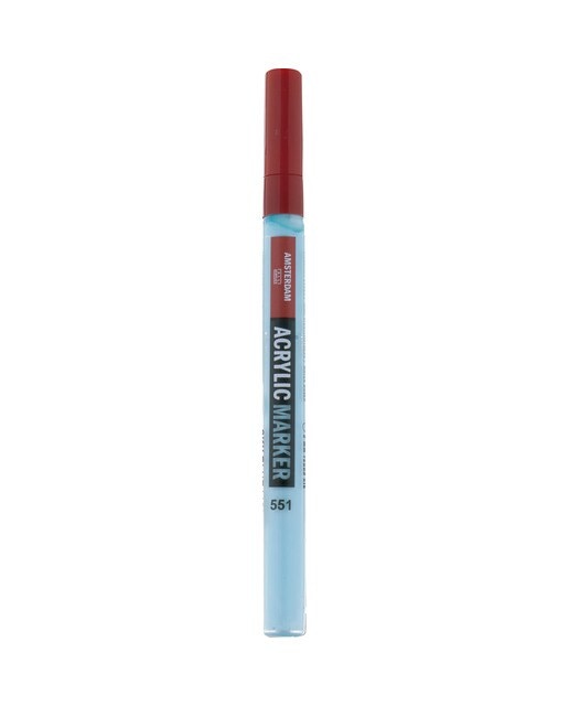 Caneta de Feltro de Tinta Acrílica 2 mm de Grossura - Azul-celeste Claro 1
