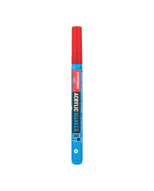 Imagem 0 de Marcador de tinta acrílica 2 mm Amesterdão azul brilhante
