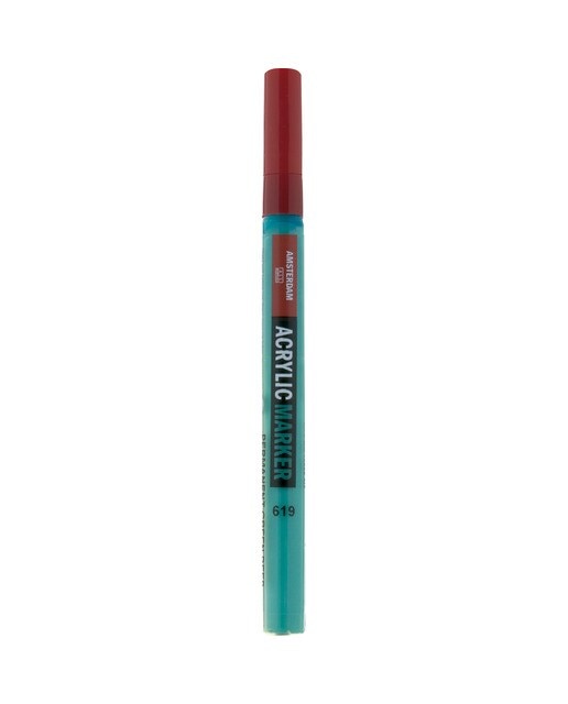 Marcador de Tinta Acrílica, 2 mm de Grossura - Verde Permanente Escuro 1