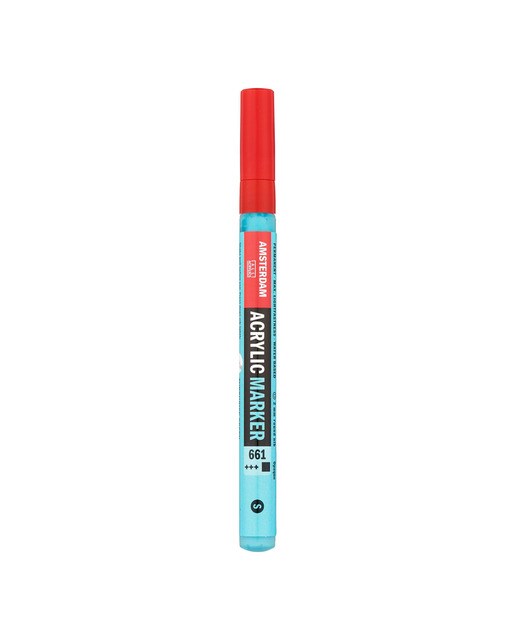 Marcador de Tinta Acrílica com Ponta de 2 mm - Verde Turquesa Verde turquesa-1